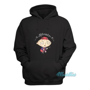 Family Guy Stewie As Angus Young ACDC Hoodie 1