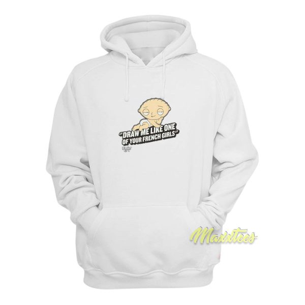 Family Guy Stewie French Girls Hoodie