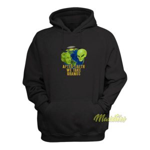 Fauci Alien UFO Outer Space After Earth Hoodie 2