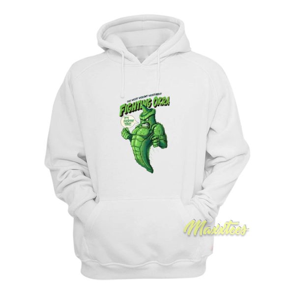 Fighting Okra Cover Hoodie