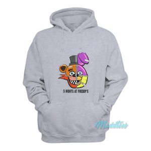 Five Nights At Freddys Split Face Hoodie 1