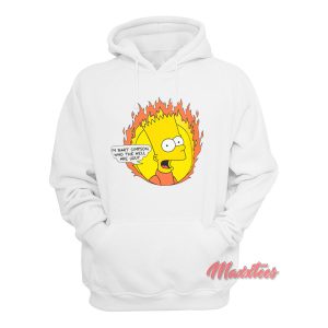 Flamed Bart Off White Hoodie 1