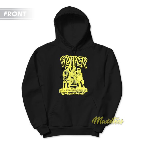 Flipper Band 40th Anniversary Tour Hoodie