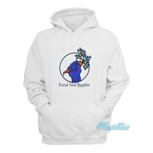 Food Not Bombs Logo Hoodie 1