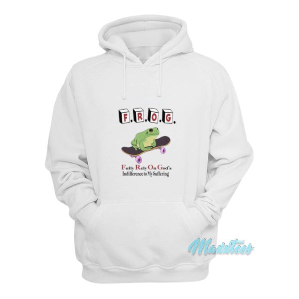 Frog Fully Rely On God’s Hoodie