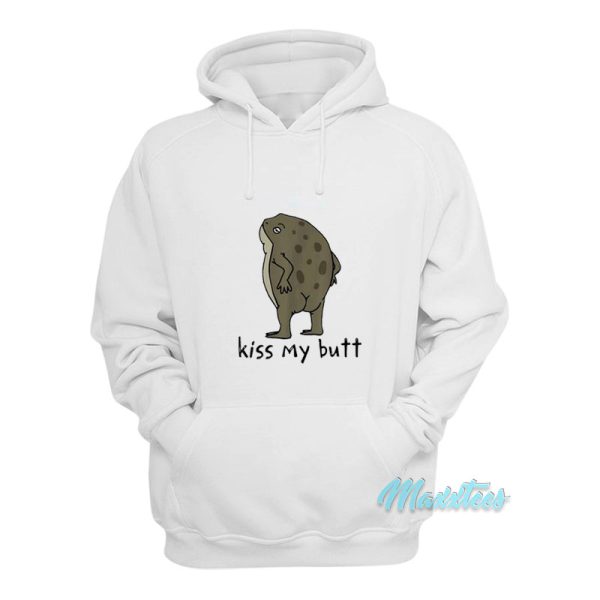 Frog Kiss My Butt Hoodie