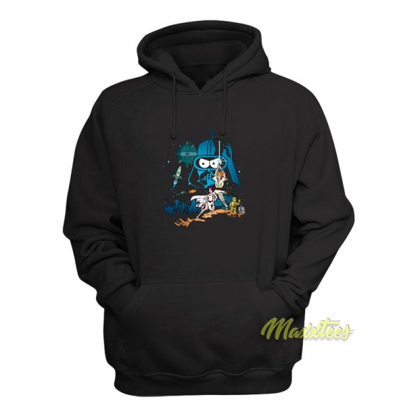 Fry Leela Bender Futurama Star Wars Hoodie