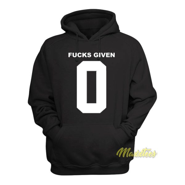 Fucks Given Zero Hoodie