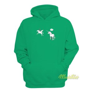 Funny Lucky Pegasus Unicorn Hoodie 1