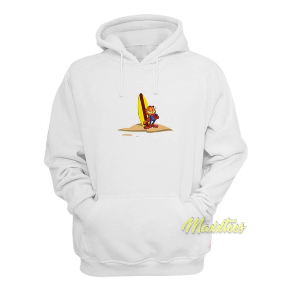 Garfield Cat Spiderman Surfing Hoodie