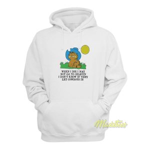Garfield Cowboy When I Die Hoodie 1