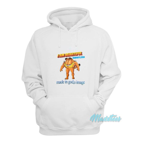 Garfield I Am Beautiful Made In God’s Hoodie