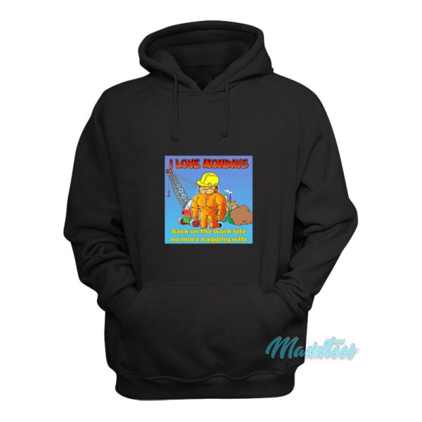 Garfield I Love Mondays Hoodie