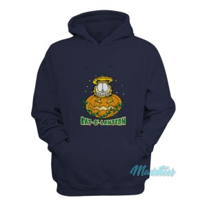 Garfield Pumpkin Cat O Lantern Hoodie 1