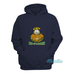 Garfield Pumpkin Cat O Lantern Hoodie 2