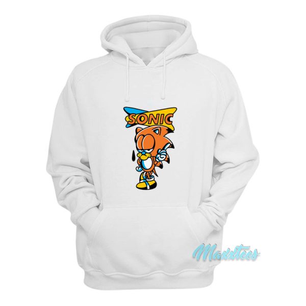 Garfield Sonic The Hedgehog Hoodie