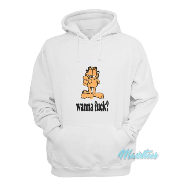 Garfield Wanna Fuck Hoodie