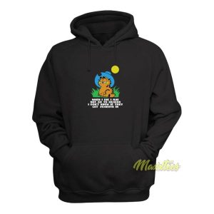 Garfield When I Die I May Not Go To Heaven Hoodie 2