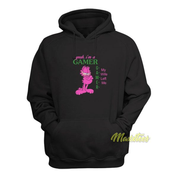 Garfield Yeah I’m A Gamer Hoodie