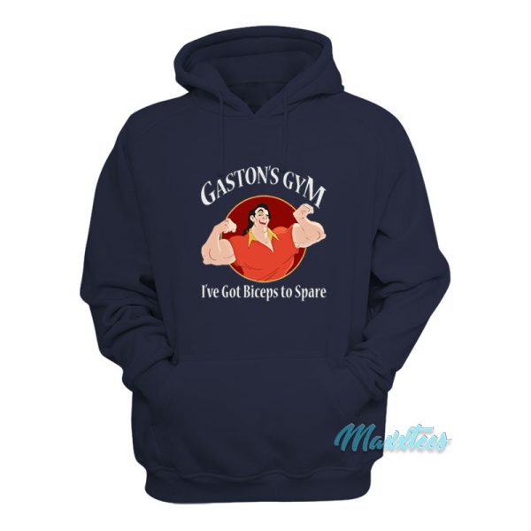 Gaston’s Gym I’ve Got Biceps To Spare Hoodie