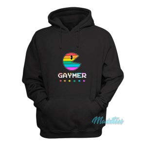 Gaymer Gay Gamer Pac Man Pride Hoodie 1