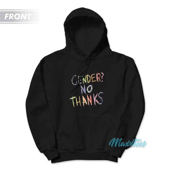 Gender No Thanks They Them Theirs Hoodie