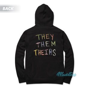 Gender No Thanks They Them Theirs Hoodie 3