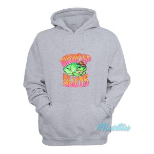 Giddy Up Sluts Cowboy Frog Hoodie 1