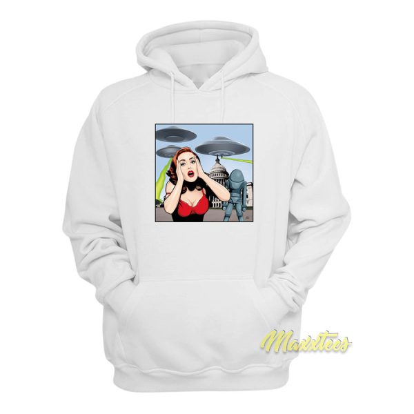 Gillian Anderson Poster Hoodie