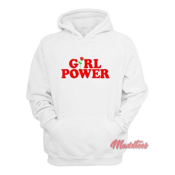 Girl Power Rose Hoodie