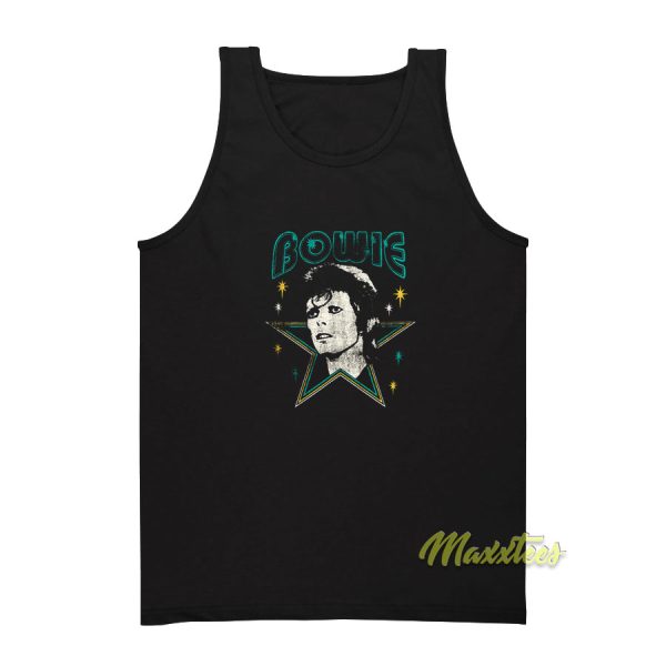 Glam Rock Star David Bowie Tank Top