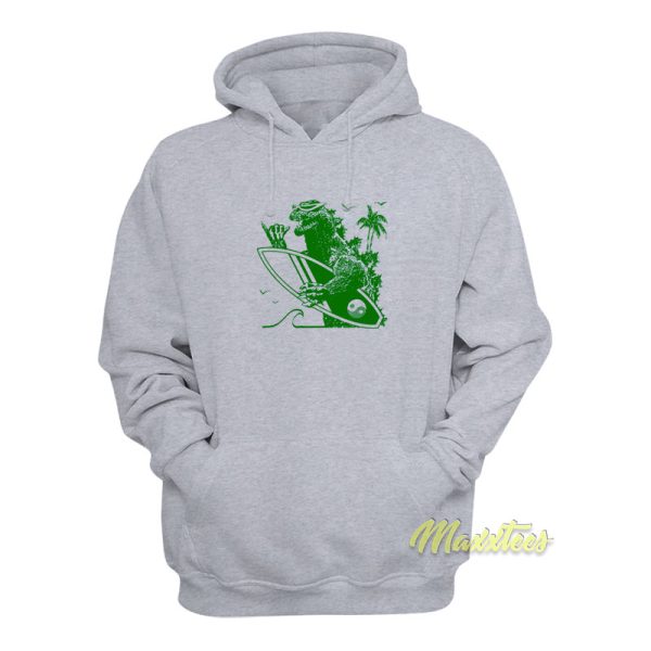 Godzilla Surfing Hoodie