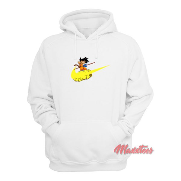 Goku Riding Kinton Cloud Swoosh Dragon Ball Hoodie