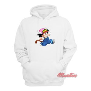 Goku With The Clothes of Arale Hoodie 1