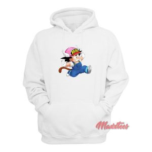 Goku With The Clothes of Arale Hoodie 2
