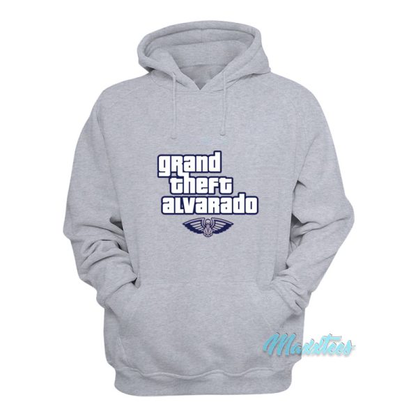 Grand Theft Alvarado Jose Alvarado GTA Hoodie