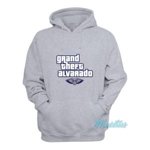 Grand Theft Alvarado Jose Alvarado GTA Hoodie 2