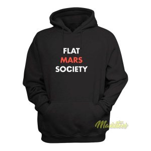 Greta Thunberg Flat Mars Society Hoodie 2