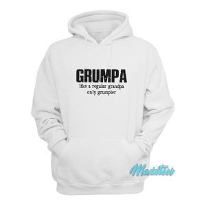 Grumpa Like A Regular Grandpa Only Grumpier Hoodie 1