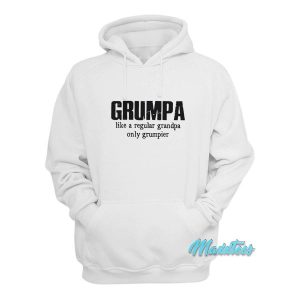 Grumpa Like A Regular Grandpa Only Grumpier Hoodie 2