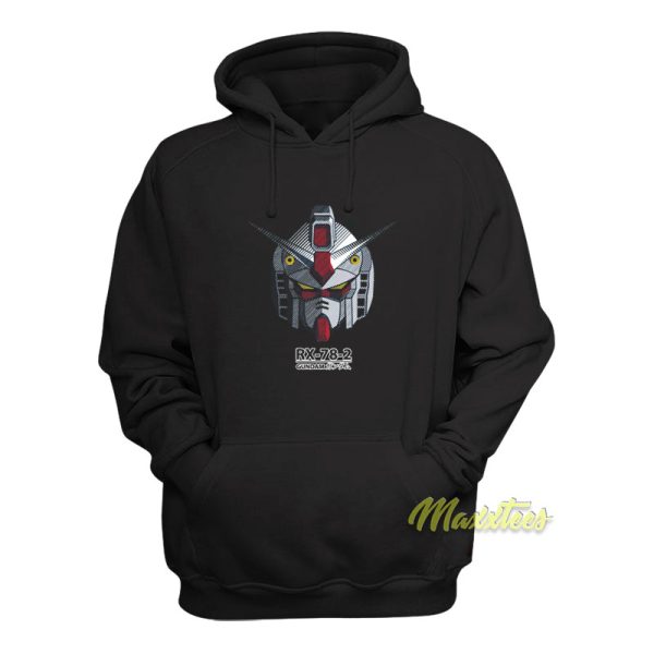 Gundam Rx 78 Head Hoodie