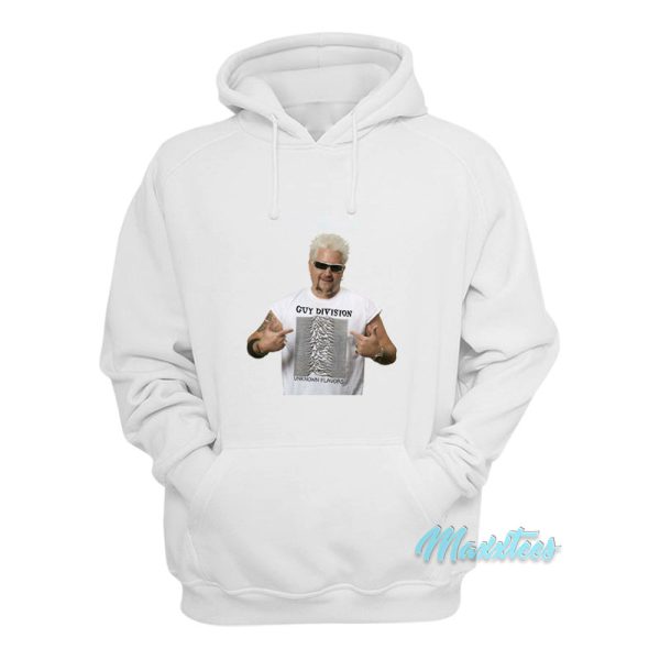 Guy Fieri Wearing Guy Division Hoodie