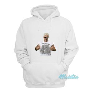 Guy Fieri Wearing Guy Division Hoodie