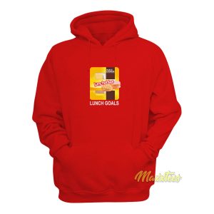 Ham and Cheddar Lunchables Lunch Goals Hoodie 1