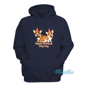 Happy National Dog Day Hoodie 1