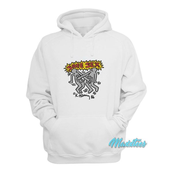 Harry Styles Keith Haring SAFE SEX Hoodie