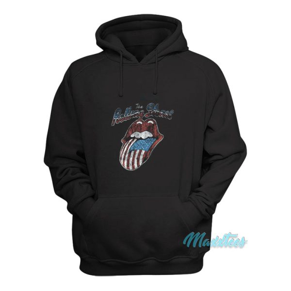 Harry Styles Rolling Stones American Flag Hoodie