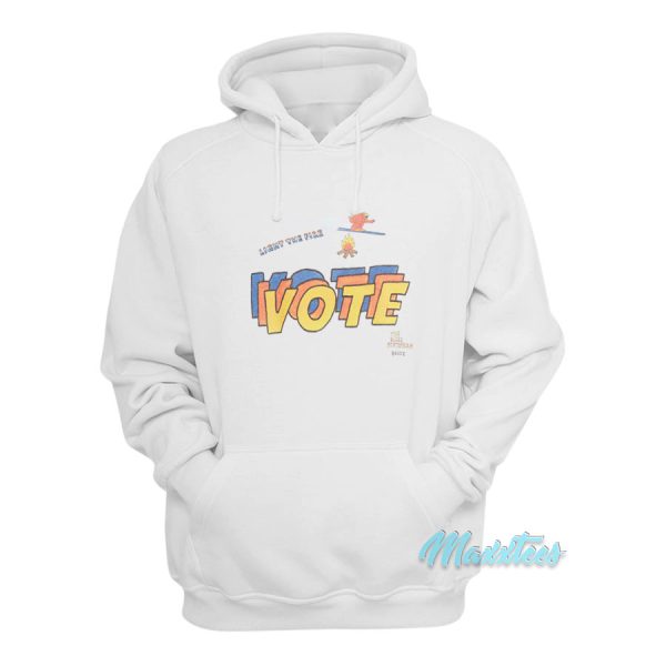 Harry Styles Vote The Elder Statesman Brodie Hoodie