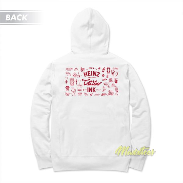 Heinz Red Tattoo Ink Sauce Hoodie