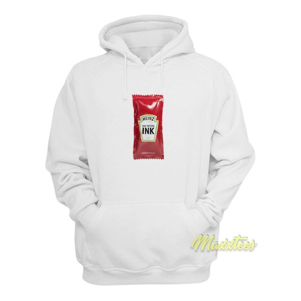 Heinz Sauce Red Tattoo Ink Hoodie